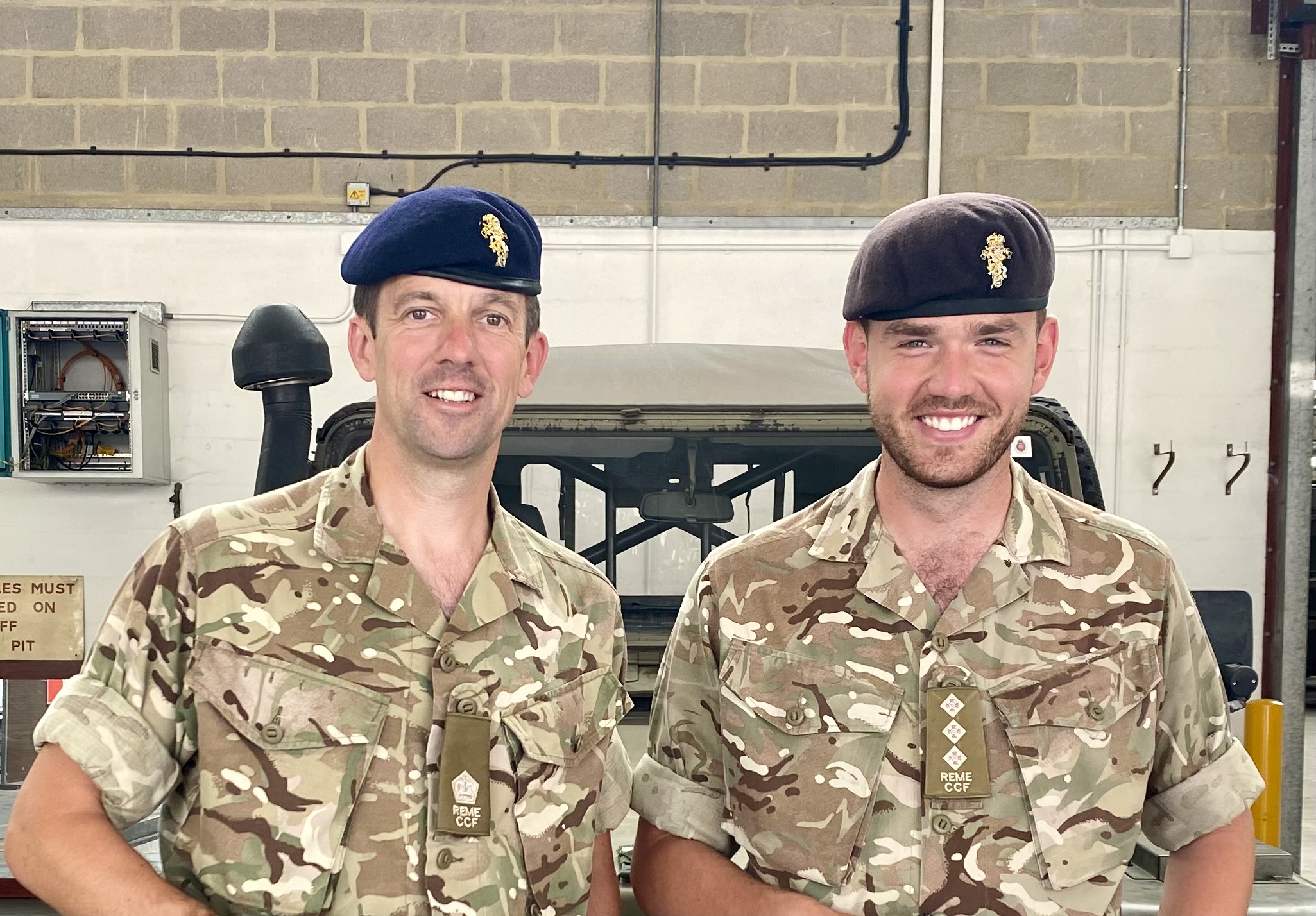 New Officer Commanding Army Section